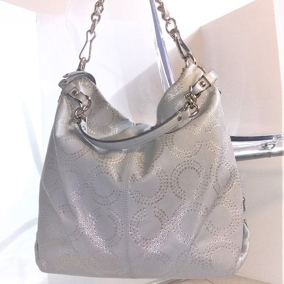 Coach Brooke Gray Shoulder Bag 15003 - Picture 2 of 16